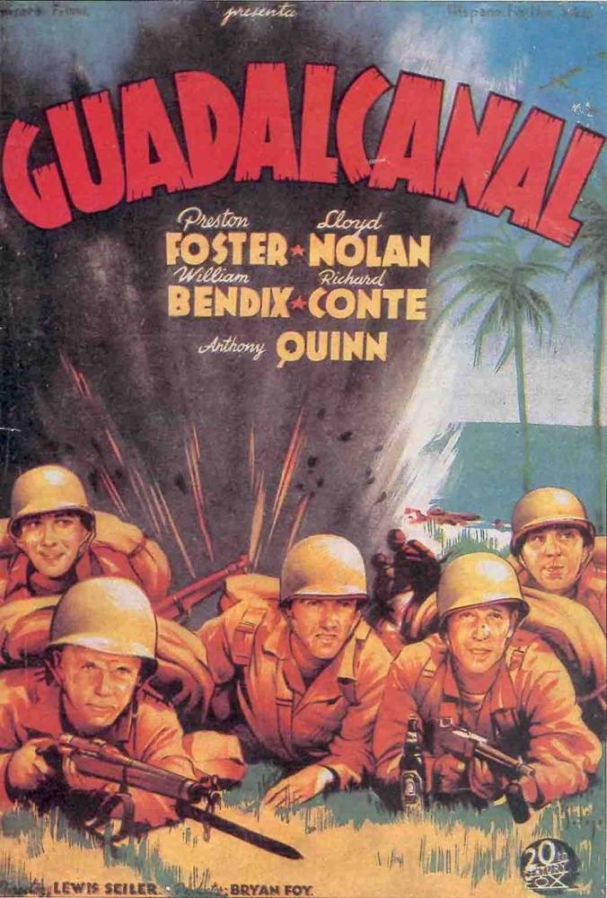 Дневник Гуадалканала / Guadalcanal Diary (1943) отзывы. Рецензии. Новости кино. Актеры фильма Дневник Гуадалканала. Отзывы о фильме Дневник Гуадалканала