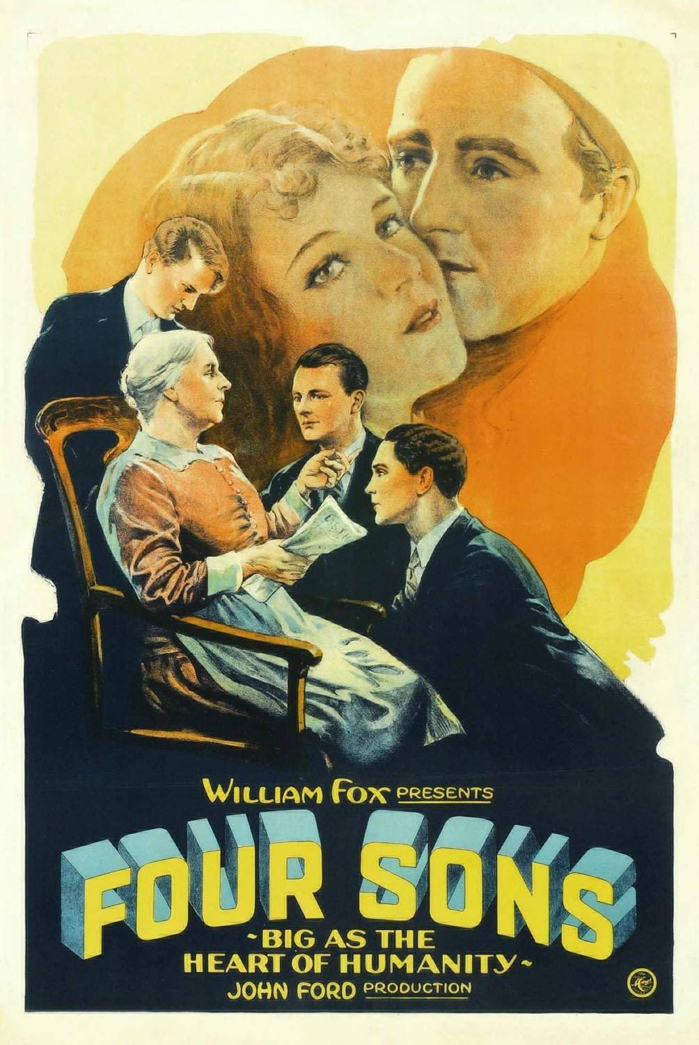 Четверо сыновей / Four Sons (1928) отзывы. Рецензии. Новости кино. Актеры фильма Четверо сыновей. Отзывы о фильме Четверо сыновей