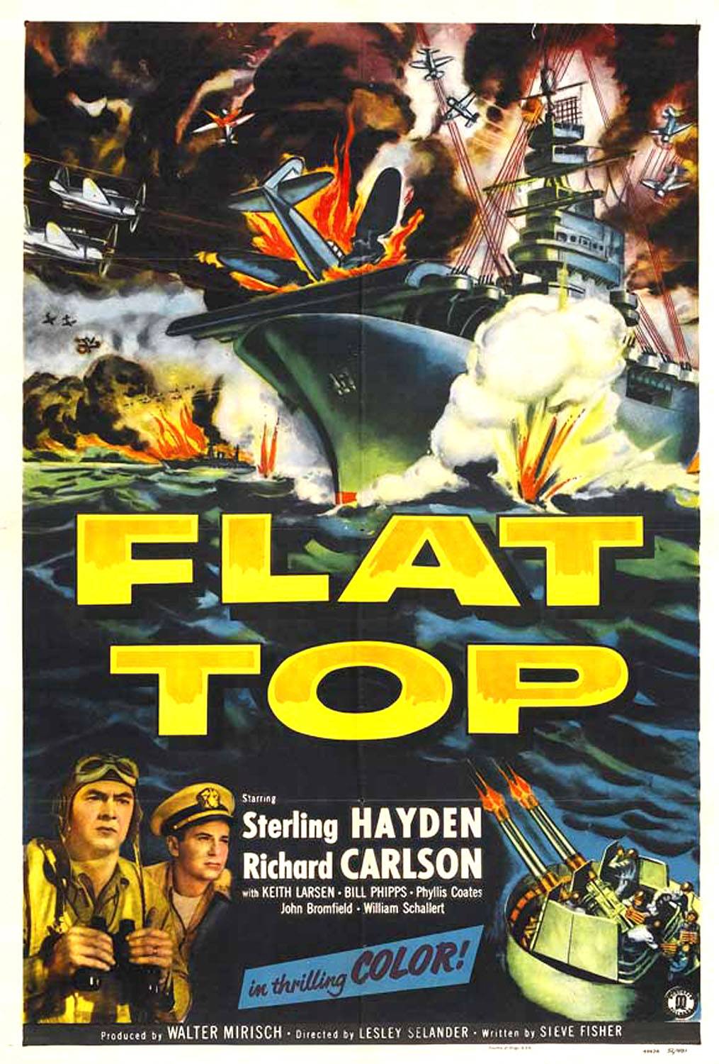 Авианосец / Flat Top (1952) отзывы. Рецензии. Новости кино. Актеры фильма Авианосец. Отзывы о фильме Авианосец