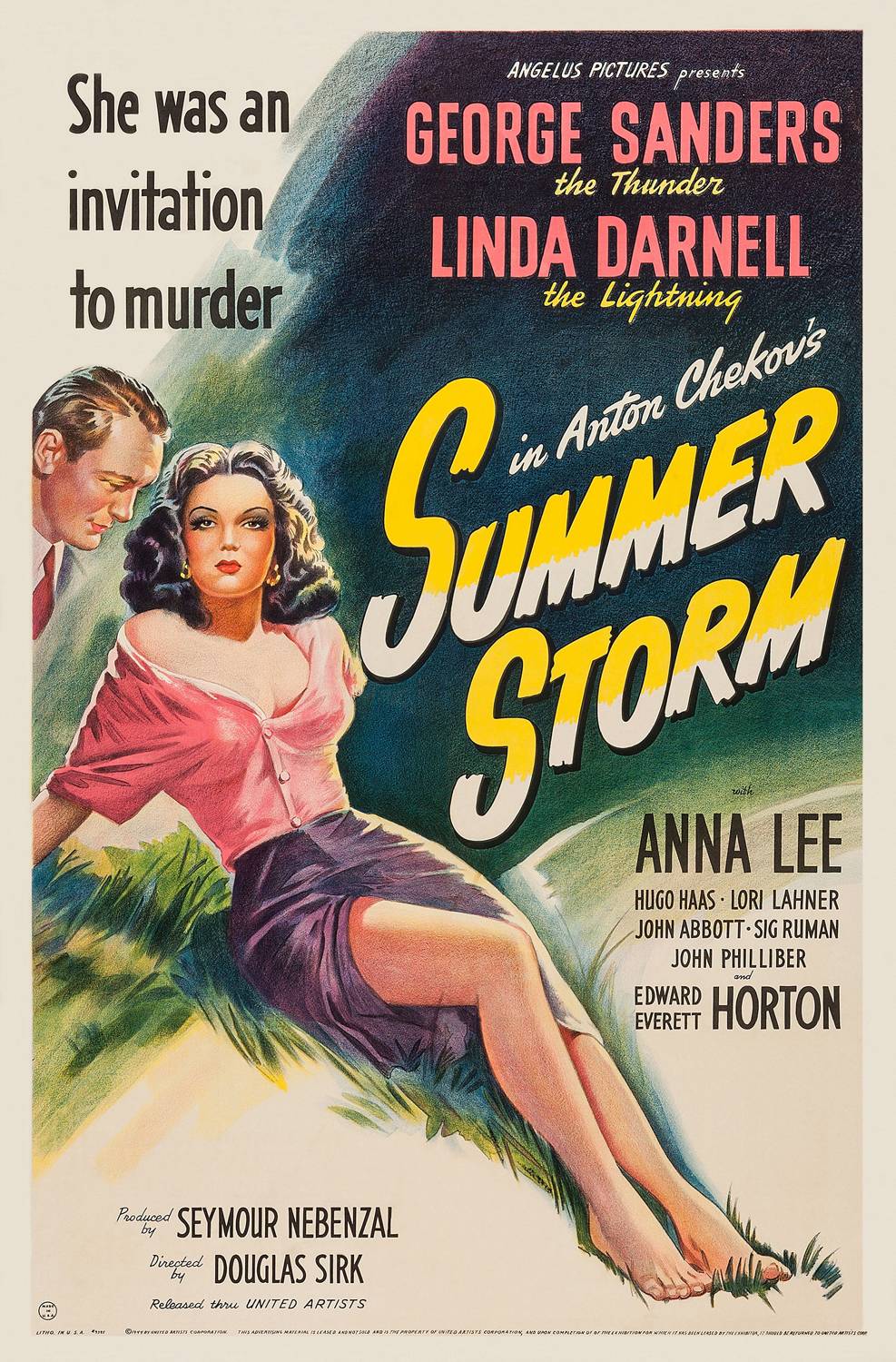 Летняя буря / Summer Storm (1944) отзывы. Рецензии. Новости кино. Актеры фильма Летняя буря. Отзывы о фильме Летняя буря