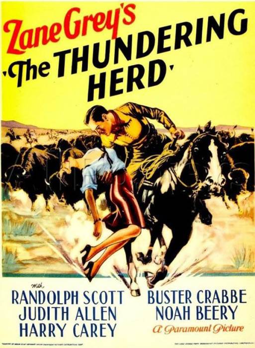 Громовой табун / The Thundering Herd (1933) отзывы. Рецензии. Новости кино. Актеры фильма Громовой табун. Отзывы о фильме Громовой табун
