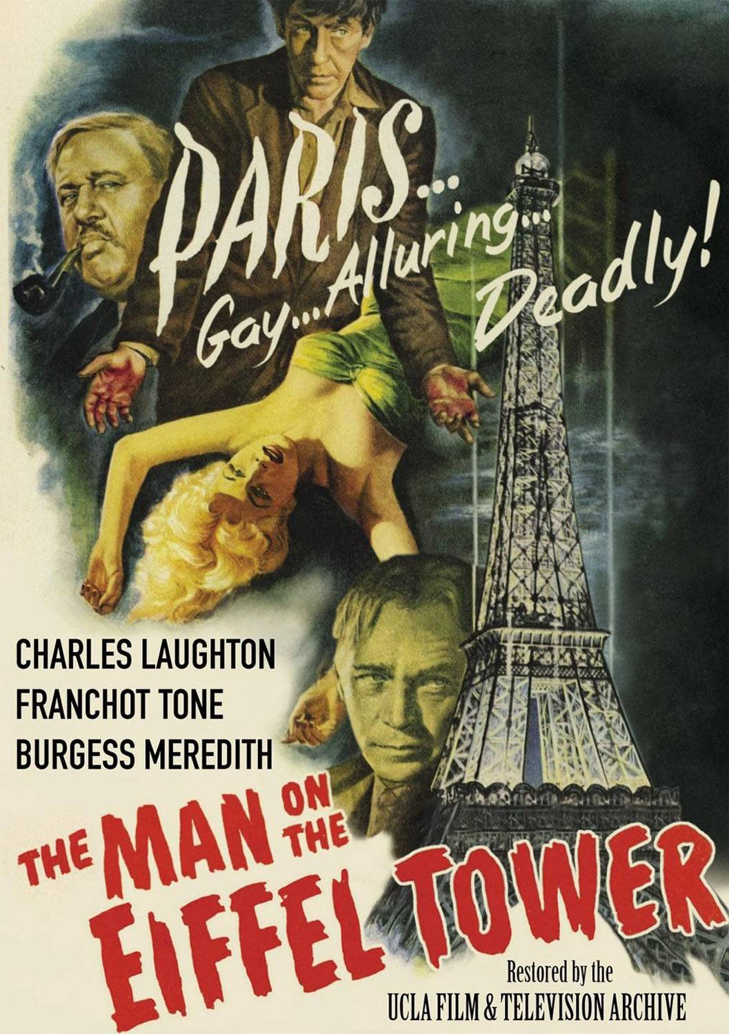 Человек на Эйфелевой башне / The Man on the Eiffel Tower (1949) отзывы. Рецензии. Новости кино. Актеры фильма Человек на Эйфелевой башне. Отзывы о фильме Человек на Эйфелевой башне