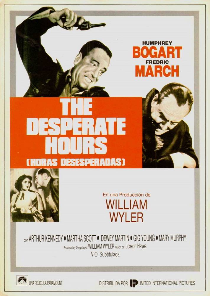 Часы отчаяния / The Desperate Hours (1955) отзывы. Рецензии. Новости кино. Актеры фильма Часы отчаяния. Отзывы о фильме Часы отчаяния