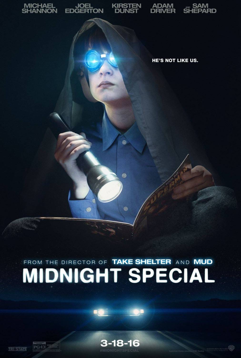 Специальный полуночный выпуск / Midnight Special (2016) отзывы. Рецензии. Новости кино. Актеры фильма Специальный полуночный выпуск. Отзывы о фильме Специальный полуночный выпуск