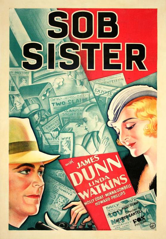Блондинка-репортер / Sob Sister (1931) отзывы. Рецензии. Новости кино. Актеры фильма Блондинка-репортер. Отзывы о фильме Блондинка-репортер