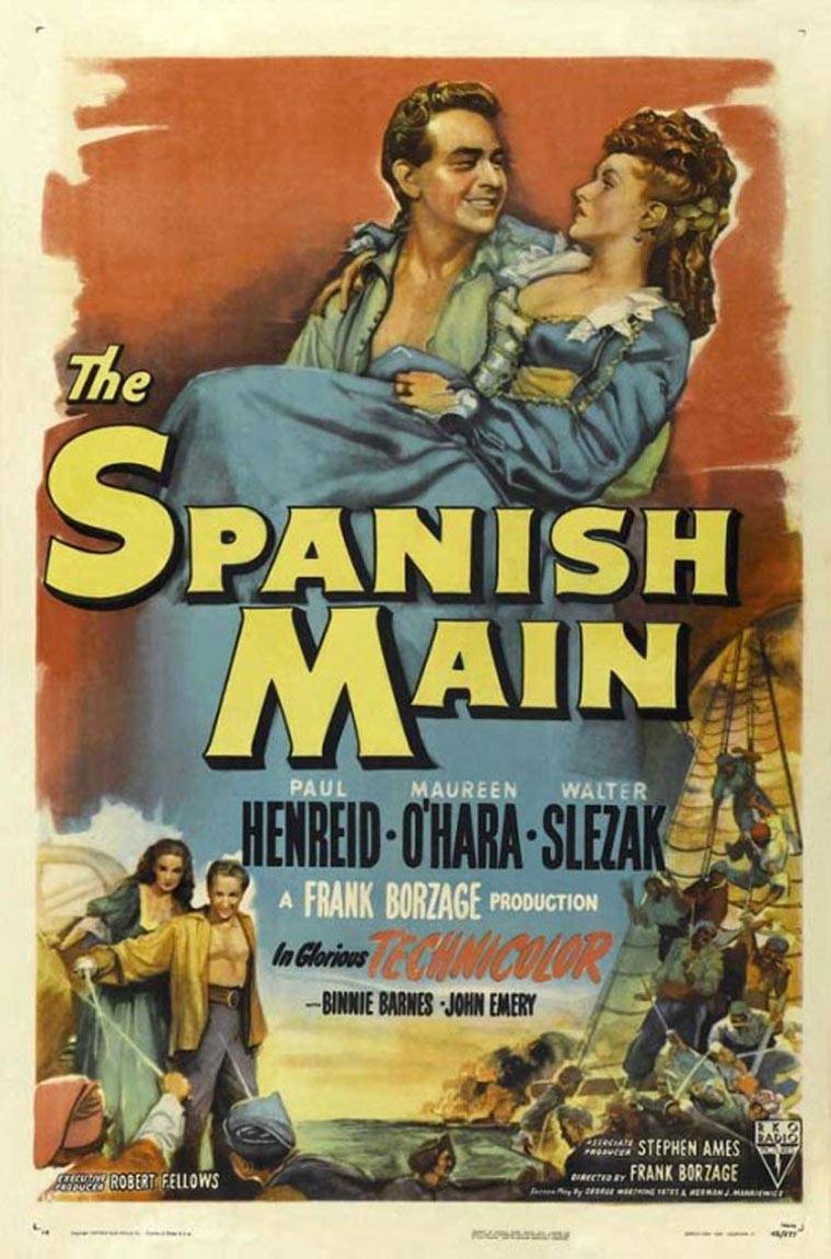 Испанские морские владения / The Spanish Main (1945) отзывы. Рецензии. Новости кино. Актеры фильма Испанские морские владения. Отзывы о фильме Испанские морские владения