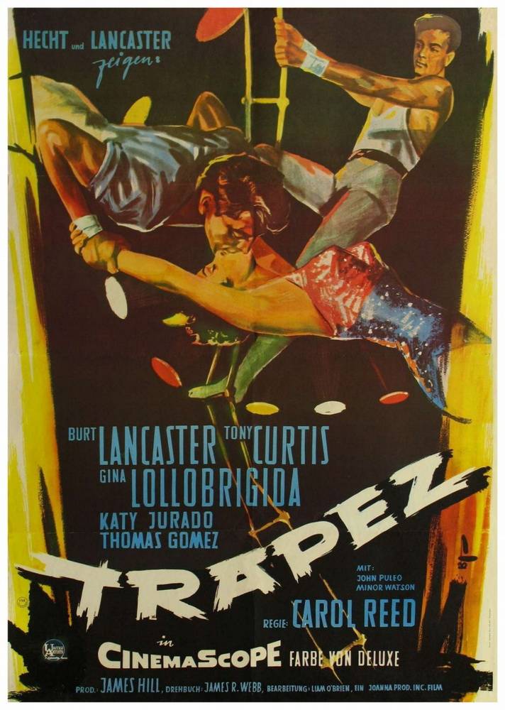 Трапеция / Trapeze (1956) отзывы. Рецензии. Новости кино. Актеры фильма Трапеция. Отзывы о фильме Трапеция