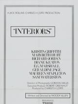 Превью постера #98897 к фильму "Интерьеры" (1978)