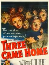 Превью постера #111563 к фильму "Трое пришли домой"  (1950)