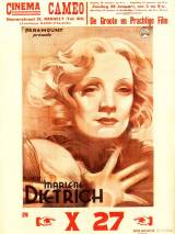 Превью постера #112779 к фильму "Обесчещенная или агент X-27" (1931)