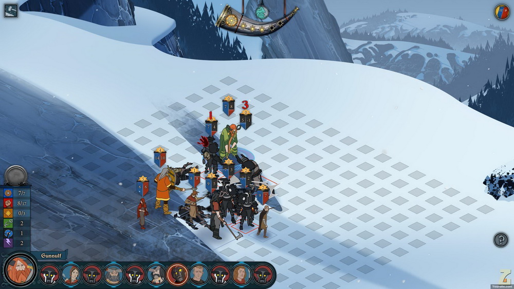 Игра The Banner Saga (2014). Скриншот N101035