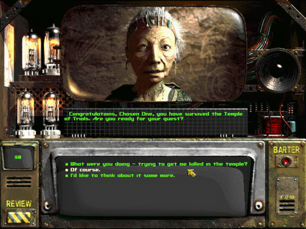 Игра Fallout 2: A Post-Nuclear Role-Playing Game (1998). Скриншот N106884