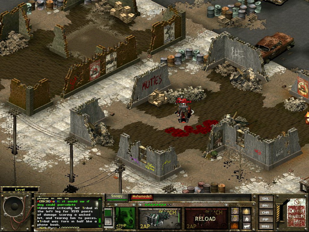 Игра Fallout Tactics: Brotherhood of Steel (2001). Скриншот N106888