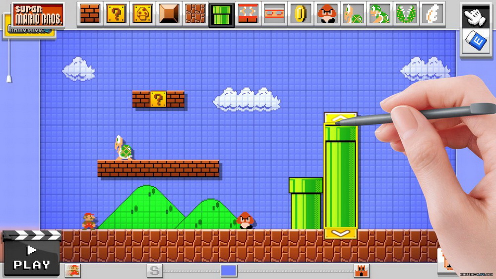 Игра Super Mario Maker (2015). Скриншот N107504