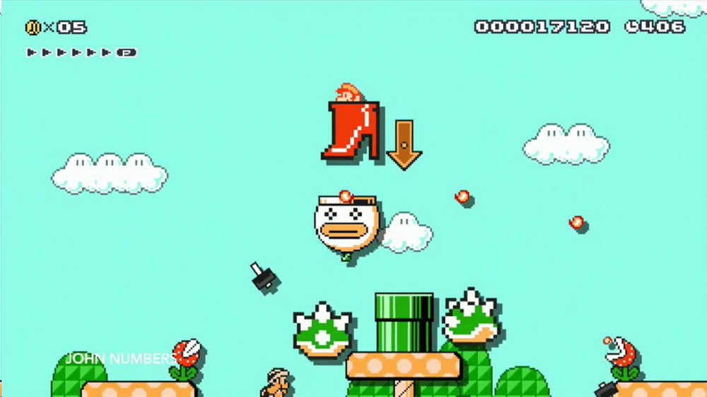 Игра Super Mario Maker (2015). Скриншот N107505