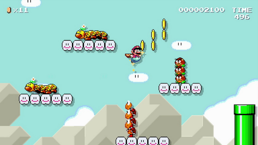 Игра Super Mario Maker (2015). Скриншот N107508