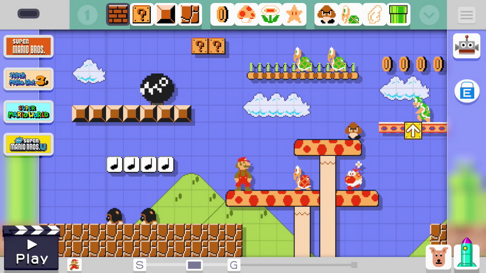 Игра Super Mario Maker (2015). Скриншот N107509