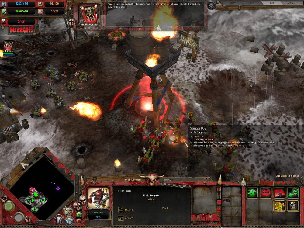 Игра Warhammer 40,000: Dawn of War - Winter Assault (2005). Скриншот N110786