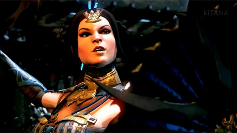 Промо-ролик к игре "Mortal Kombat X" (Kitana)