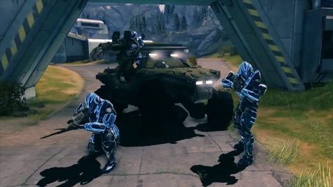 Кадр к игре Halo Online
