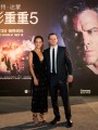 Мэтт Дэймон и Алисия Викандер на премьере фильма "Джейсон Борн" в Китае