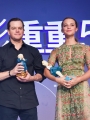 Мэтт Дэймон и Алисия Викандер на премьере фильма "Джейсон Борн" в Китае