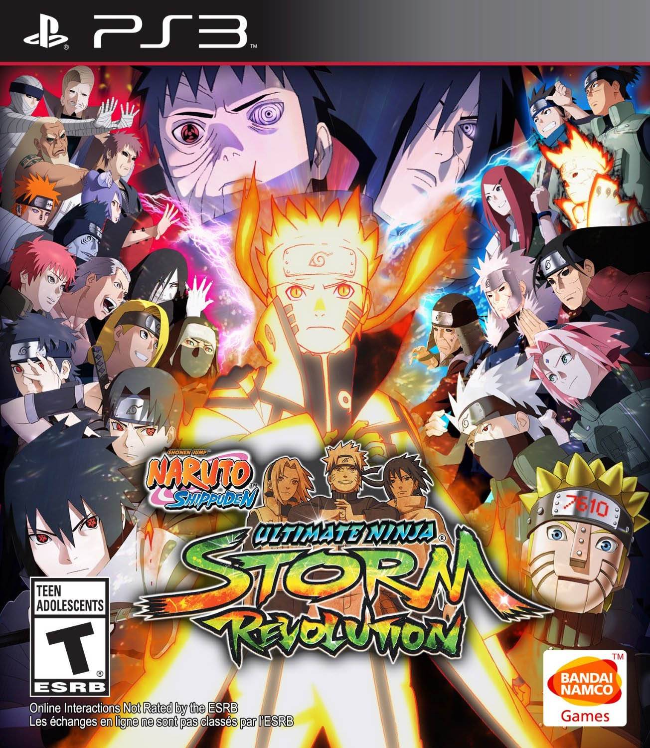Обложка N115168 к игре Naruto Shippuden: Ultimate Ninja Storm Revolution (2014)