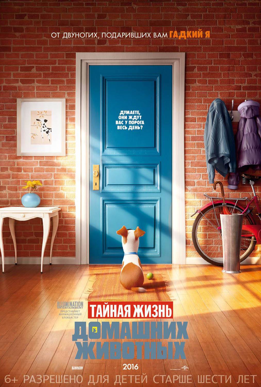 Тайная жизнь домашних животных / The Secret Life of Pets (2016) отзывы. Рецензии. Новости кино. Актеры фильма Тайная жизнь домашних животных. Отзывы о фильме Тайная жизнь домашних животных