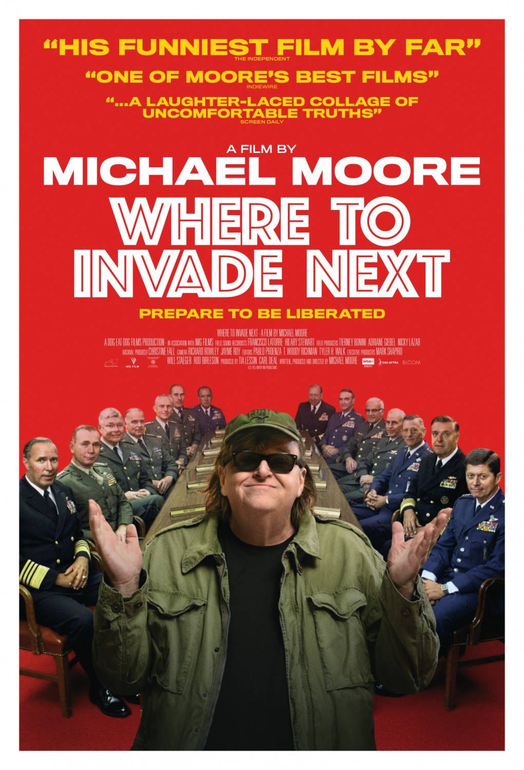 Куда бы еще вторгнуться? / Where to Invade Next (2015) отзывы. Рецензии. Новости кино. Актеры фильма Куда бы еще вторгнуться?. Отзывы о фильме Куда бы еще вторгнуться?