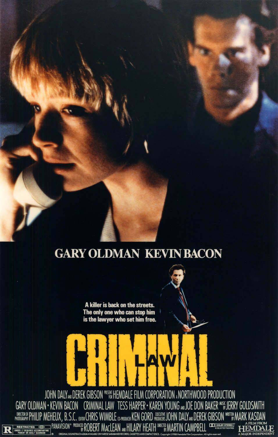 Адвокат для убийцы / Criminal Law (1988) отзывы. Рецензии. Новости кино. Актеры фильма Адвокат для убийцы. Отзывы о фильме Адвокат для убийцы