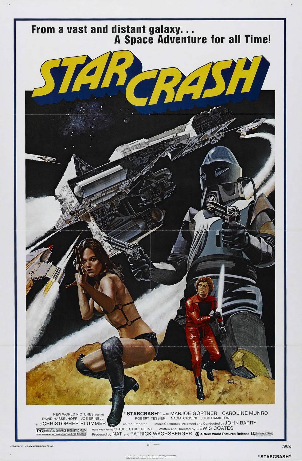 Столкновение звезд / Starcrash (1978) отзывы. Рецензии. Новости кино. Актеры фильма Столкновение звезд. Отзывы о фильме Столкновение звезд