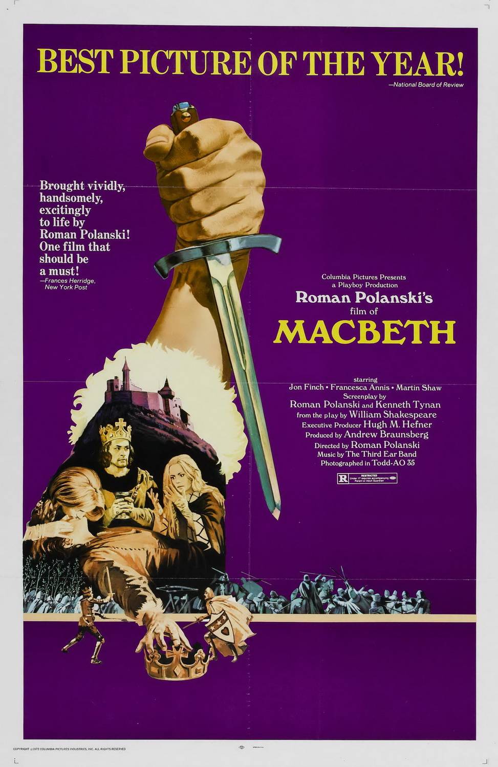 Макбет / The Tragedy of Macbeth (1971) отзывы. Рецензии. Новости кино. Актеры фильма Макбет. Отзывы о фильме Макбет