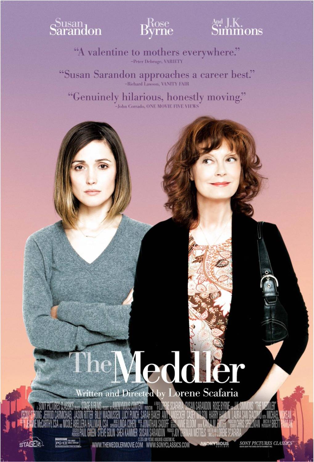 Назойливая / The Meddler (2015) отзывы. Рецензии. Новости кино. Актеры фильма Назойливая. Отзывы о фильме Назойливая