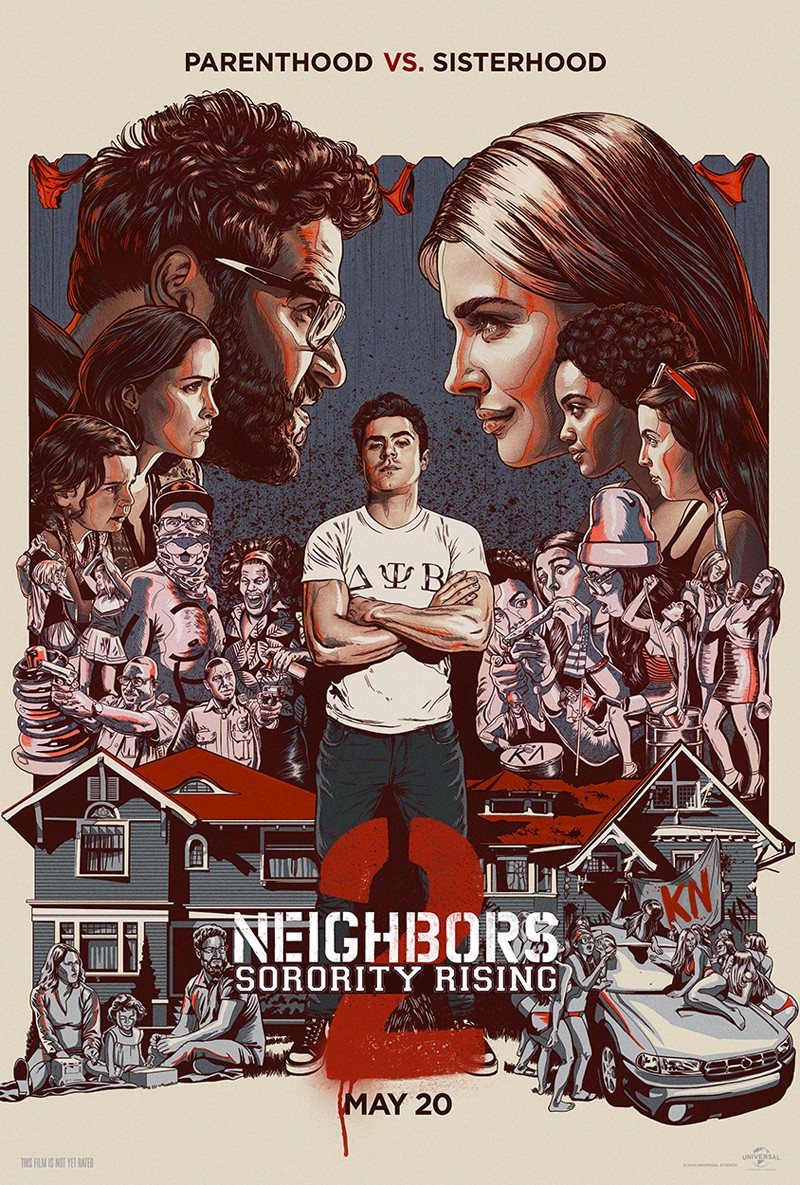 Соседи. На тропе войны 2 / Neighbors 2: Sorority Rising (2016) отзывы. Рецензии. Новости кино. Актеры фильма Соседи. На тропе войны 2. Отзывы о фильме Соседи. На тропе войны 2