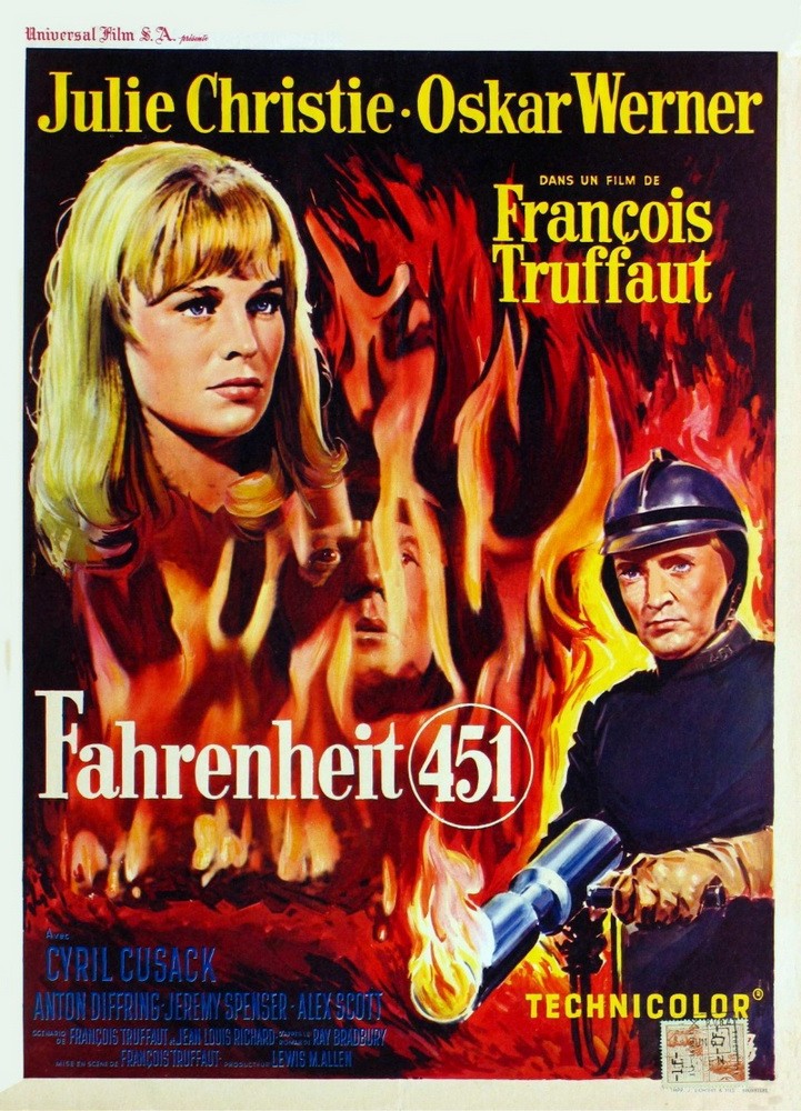 Постер N120886 к фильму 451º по Фаренгейту (1966)