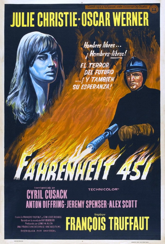 451 градус по Фаренгейту / Fahrenheit 451 (1966) отзывы. Рецензии. Новости кино. Актеры фильма 451 градус по Фаренгейту. Отзывы о фильме 451 градус по Фаренгейту