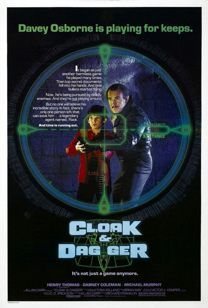 Плащ и кинжал / Cloak & Dagger (1984) отзывы. Рецензии. Новости кино. Актеры фильма Плащ и кинжал. Отзывы о фильме Плащ и кинжал