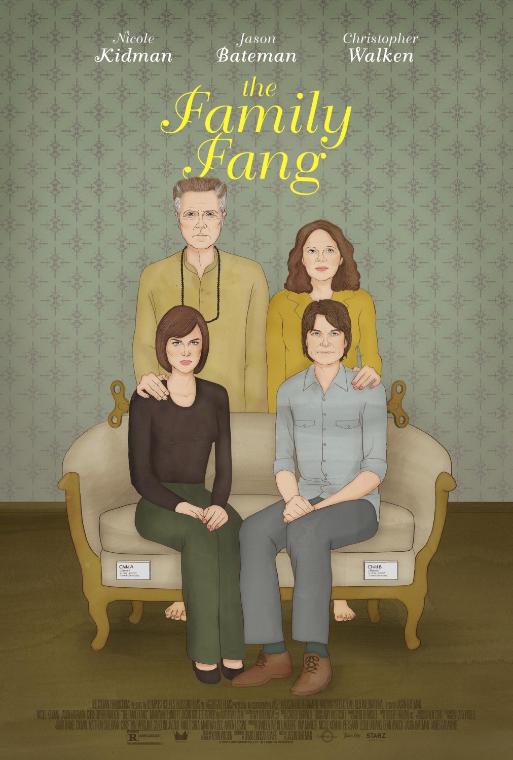 Семейка Фэнг / The Family Fang (2015) отзывы. Рецензии. Новости кино. Актеры фильма Семейка Фэнг. Отзывы о фильме Семейка Фэнг