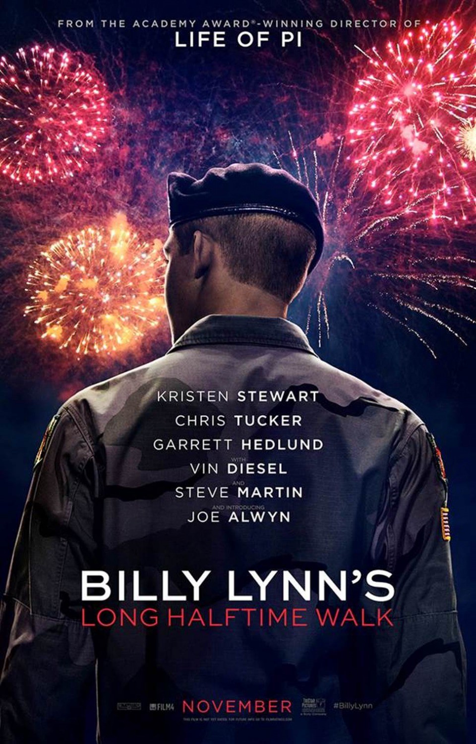 Долгая прогулка Билли Линна в перерыве футбольного матча / Billy Lynn`s Long Halftime Walk (2016) отзывы. Рецензии. Новости кино. Актеры фильма Долгая прогулка Билли Линна в перерыве футбольного матча. Отзывы о фильме Долгая прогулка Билли Линна в перерыве футбольного матча