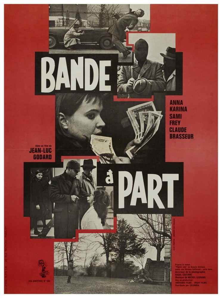 Банда аутсайдеров / Bande à part (1964) отзывы. Рецензии. Новости кино. Актеры фильма Банда аутсайдеров. Отзывы о фильме Банда аутсайдеров