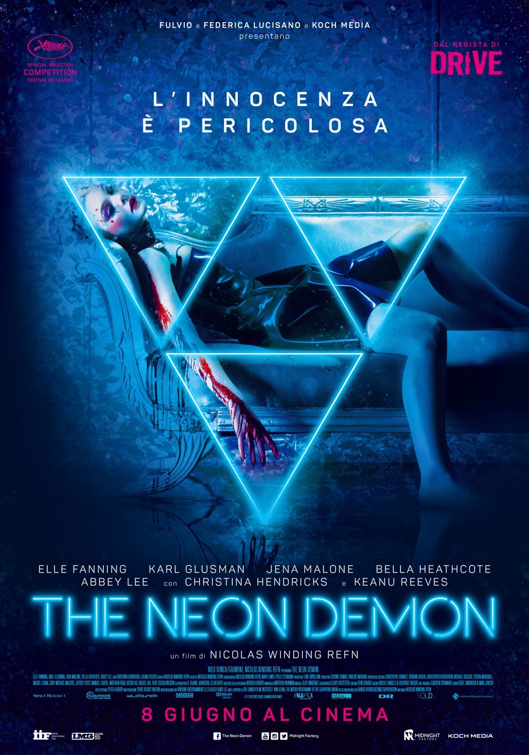 Неоновый демон: постер N121860