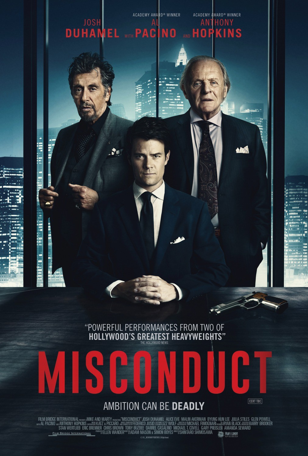 Хуже, чем ложь / Misconduct (2016) отзывы. Рецензии. Новости кино. Актеры фильма Хуже, чем ложь. Отзывы о фильме Хуже, чем ложь