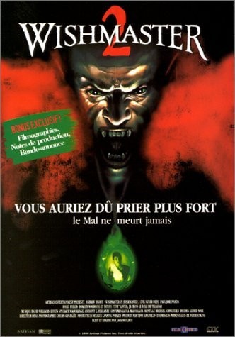 Постер N122541 к фильму Исполнитель желаний 2: Зло бессмертно (1999)