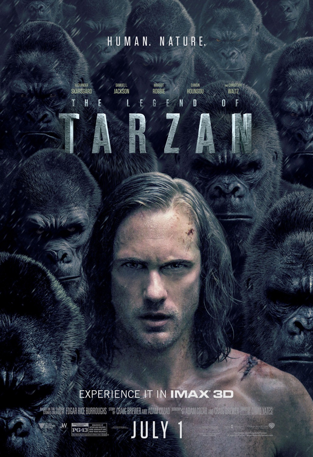 Тарзан. Легенда / The Legend of Tarzan (2016) отзывы. Рецензии. Новости кино. Актеры фильма Тарзан. Легенда. Отзывы о фильме Тарзан. Легенда