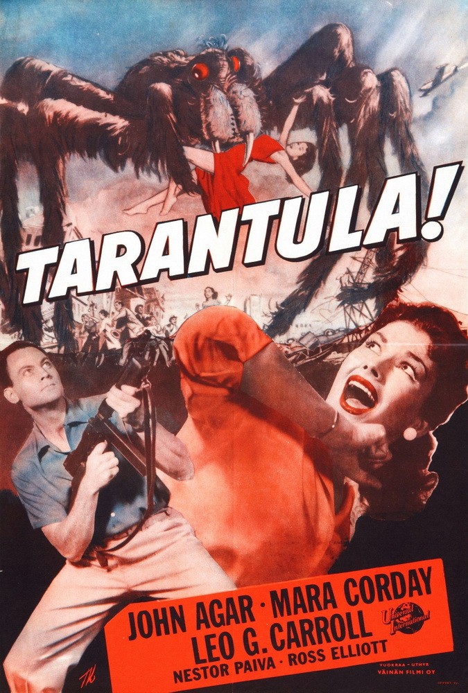 Тарантул / Tarantula (1955) отзывы. Рецензии. Новости кино. Актеры фильма Тарантул. Отзывы о фильме Тарантул