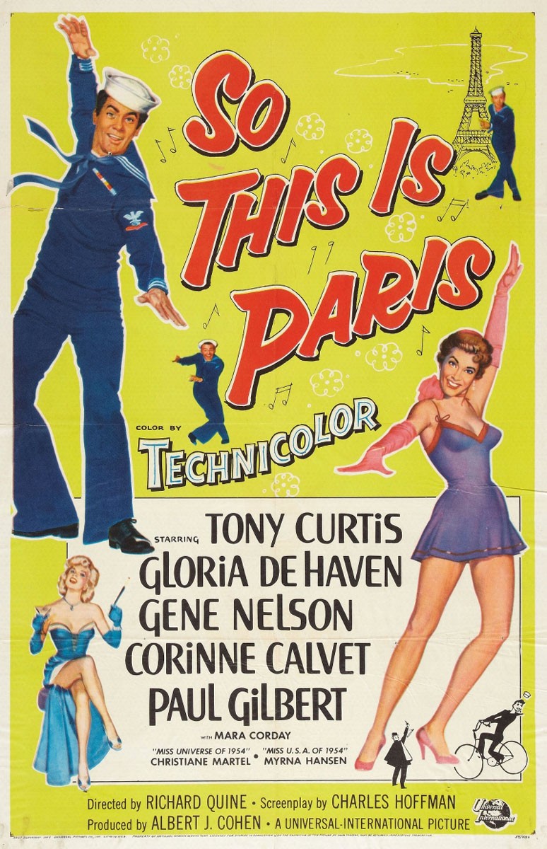 Итак, это Париж / So This Is Paris (1954) отзывы. Рецензии. Новости кино. Актеры фильма Итак, это Париж. Отзывы о фильме Итак, это Париж