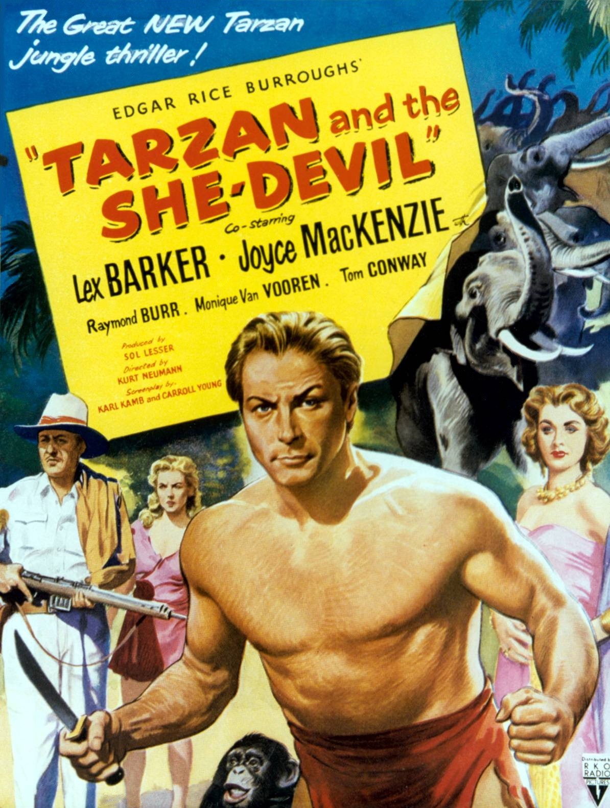 Тарзан и дьяволица / Tarzan and the She-Devil (1953) отзывы. Рецензии. Новости кино. Актеры фильма Тарзан и дьяволица. Отзывы о фильме Тарзан и дьяволица