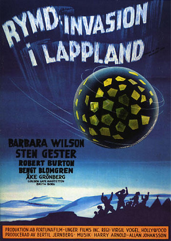 Ужас полночного солнца / Rymdinvasion i Lappland (1959) отзывы. Рецензии. Новости кино. Актеры фильма Ужас полночного солнца. Отзывы о фильме Ужас полночного солнца