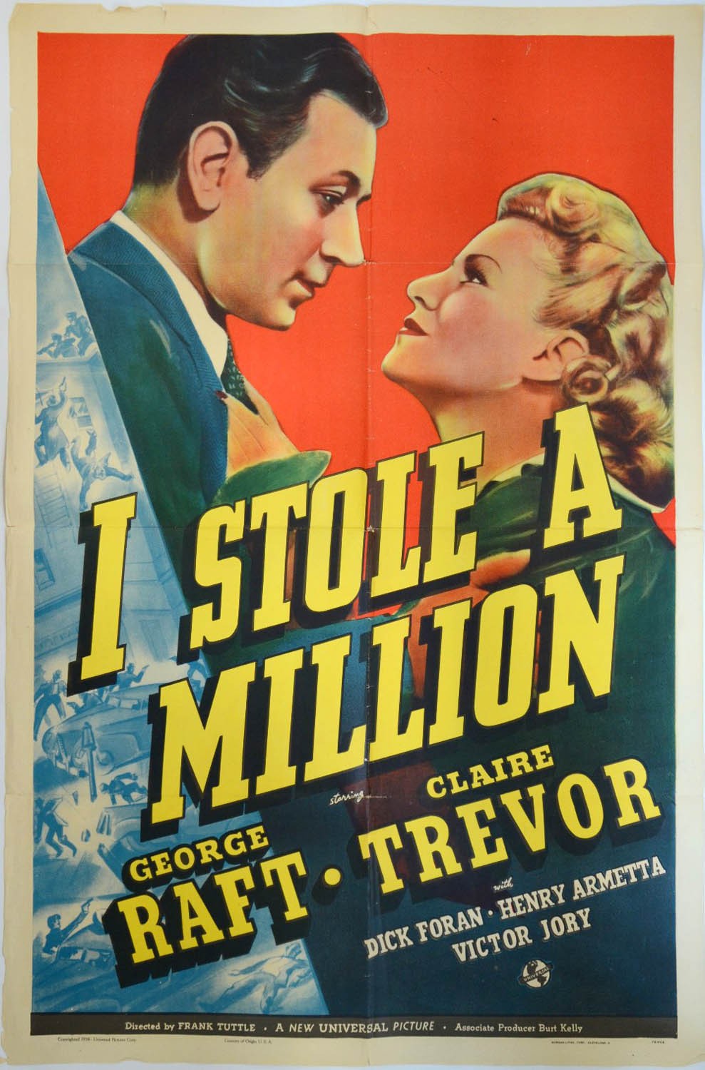 Я украл миллион / I Stole a Million (1939) отзывы. Рецензии. Новости кино. Актеры фильма Я украл миллион. Отзывы о фильме Я украл миллион