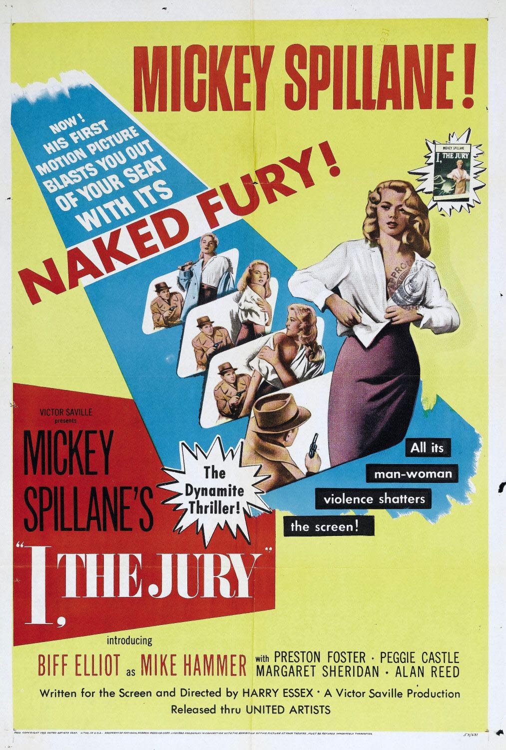 Я, суд присяжных / I, the Jury (1953) отзывы. Рецензии. Новости кино. Актеры фильма Я, суд присяжных. Отзывы о фильме Я, суд присяжных